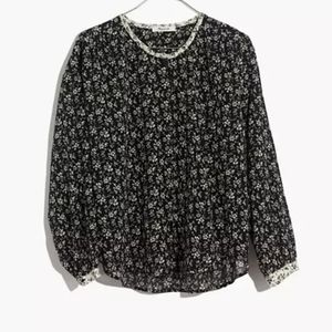 Print-Mix Meadow Shirt in Branch Floral